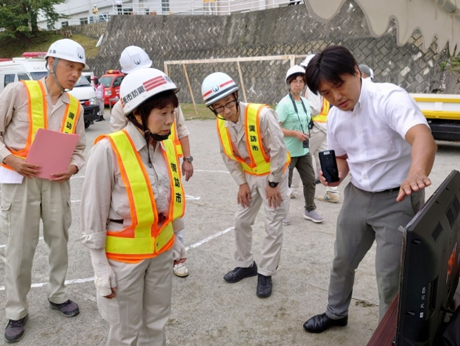 令和元年度 長野県諏訪市地震総合防災訓練