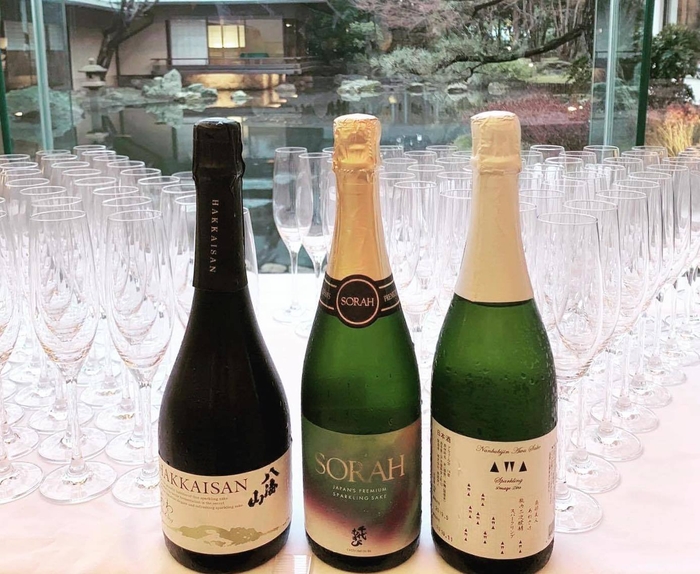 アメリカの日本大使館 提供awa酒