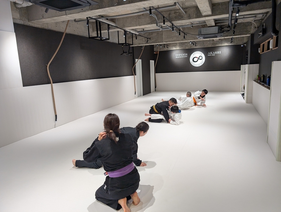 練習風景・技の反復