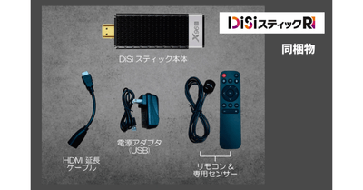 DiSiスティックR　同梱物