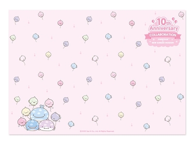 「じんべえさんとふうせんうお」ランチョンマット大（B4サイズ／紙製／非売品）