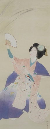 鏑木清方「水藝」