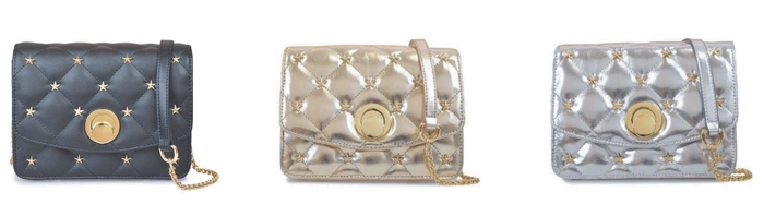 キルティングスタッズショルダーバッグ