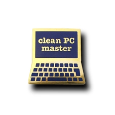 ◆PINS FACTORY（ピンズファクトリー）◆　ピンズ実例NO,806　株式会社アクティブライフ　様　「clean PC master」