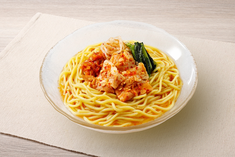 エースコック監修　ブタキム風　冷しラーメン