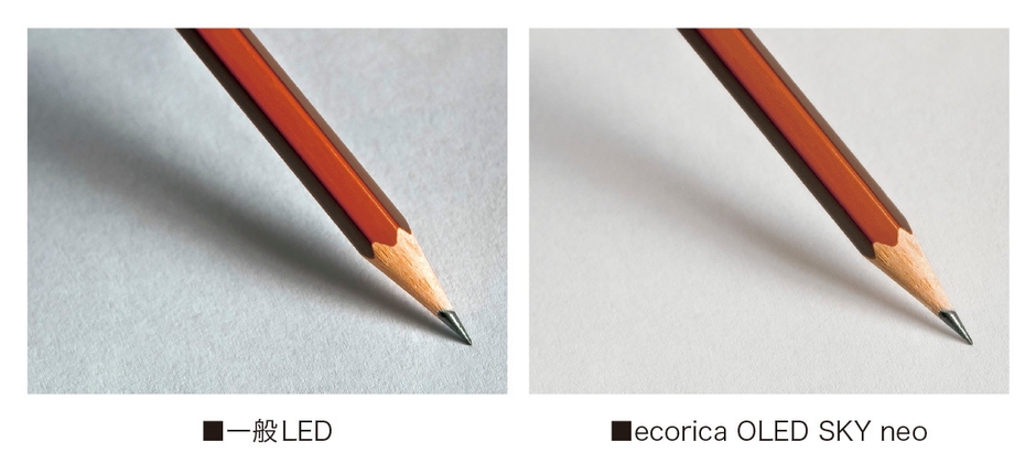 影の比較イメージ