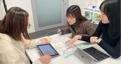 「食べて学ぶ 食べて支える 難民支援プロジェクト」打ち合わせの様子