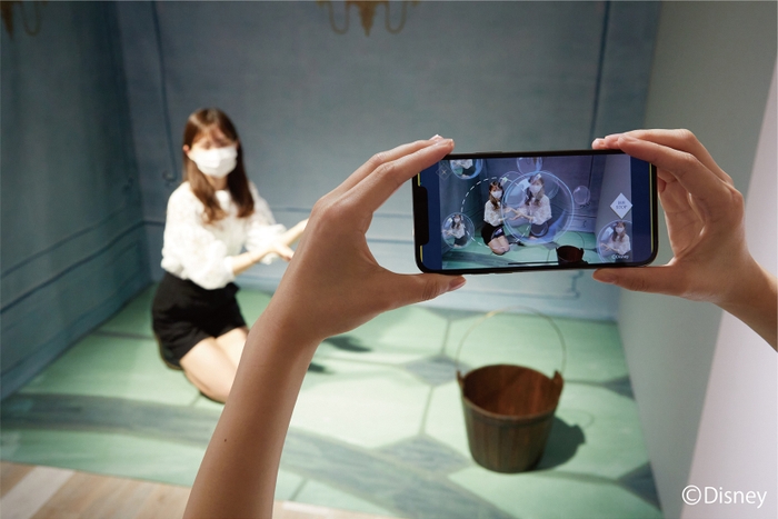ディズニープリンセス展 会場内の様子