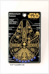 日本限定！映画「スター・ウォーズ」にシリーズに登場する Millennium Falcon(TM)をデザインした  電池無しでLEDが光るICカードケースなどが6月29日発売