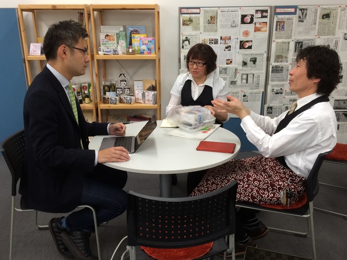 相談風景/強みを引き出し提案