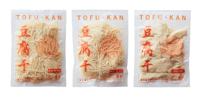 市販用冷凍豆腐干100g3種
