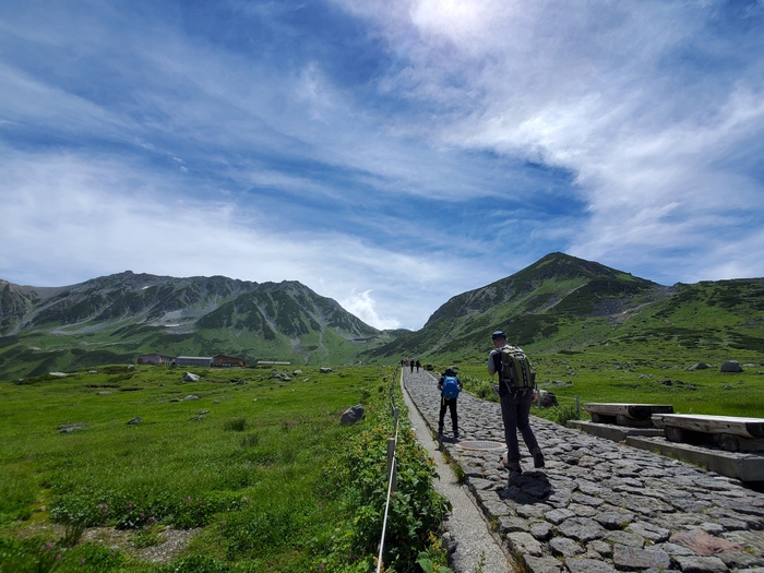 室堂平での散策