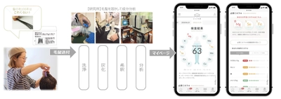 病は「毛」から。カットした髪の毛から不足栄養素を分析、 分析結果から適した食品などをリコメンドする新サービスを開始
