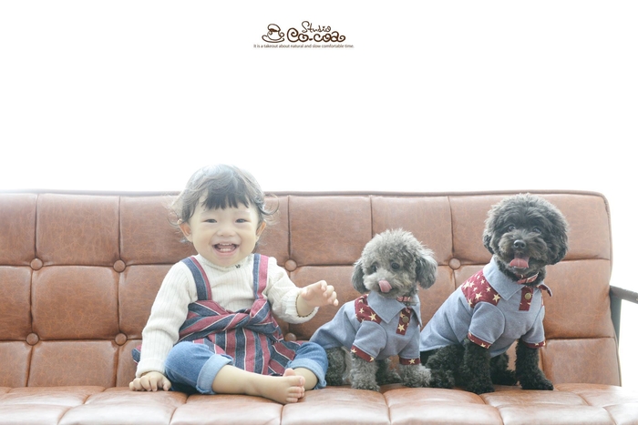 ペットとの撮影もOK!