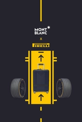 MY4810 Montblanc x Pirelli Trolley Collection　 モンブランが、イタリアのタイヤ製造のパイオニアと手を結び、 コラボレーショントローリーを発売 「#MY4810 モンブラン×ピレリ トローリー コレクション」