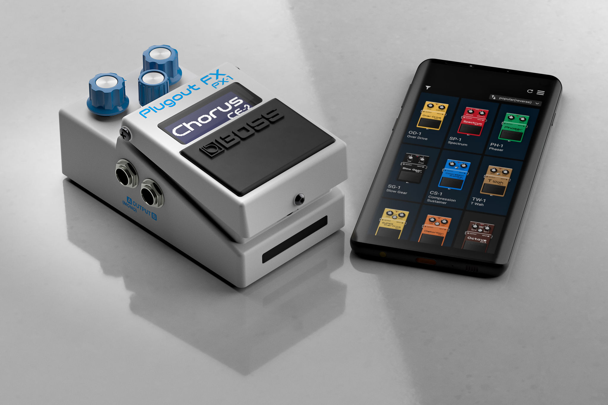 『PX-1』と専用アプリ　イメージ