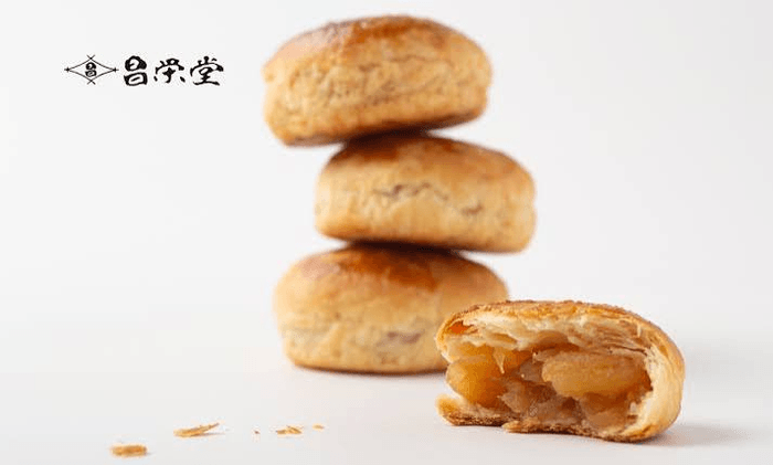 お茶菓子やおやつ、手土産にもおすすめ、「加積りんごパイ」（株式会社昌栄堂）