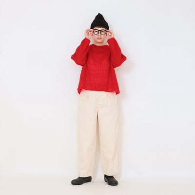 キッドモヘヤリラックスニット