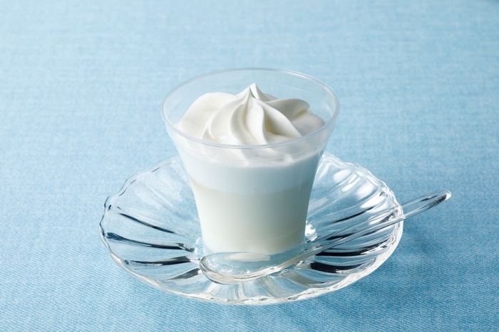 塩バニラホイッププリン（おわら風の盆牛乳入り）