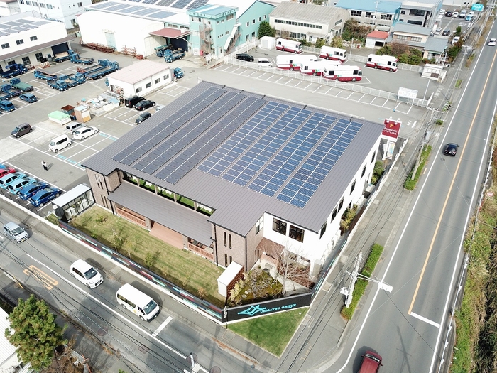 エネルギー削減率110%達成の『ZEB』オフィス