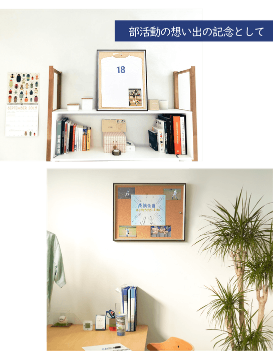 部活動の思い出 額装