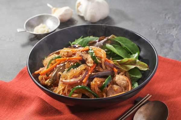 「大豆ミートのチャプチェ」