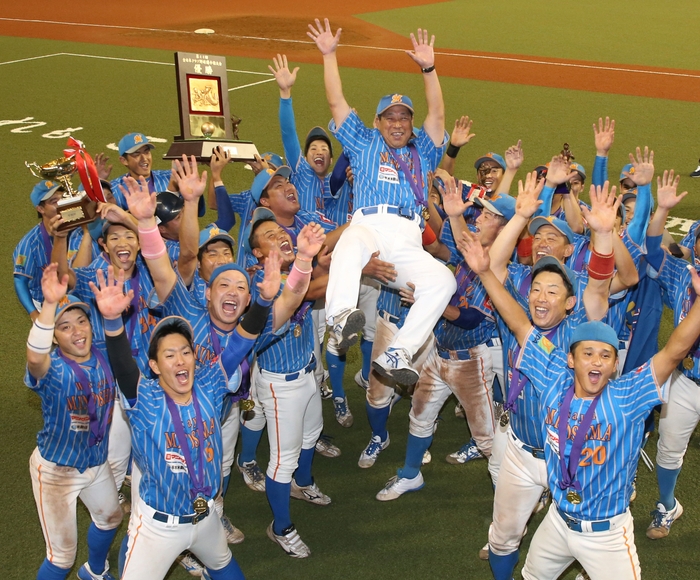 前回大会（2019年）優勝・マツゲン箕島硬式野球部