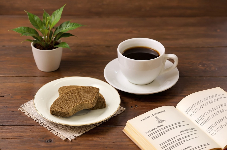 デカフェコーヒーバウムクーヘン
