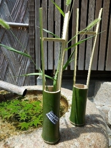 竹細工(一輪挿し)完成イメージ