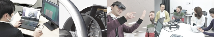 AR/VRの全分野を網羅した世界基準のカリキュラムを使用