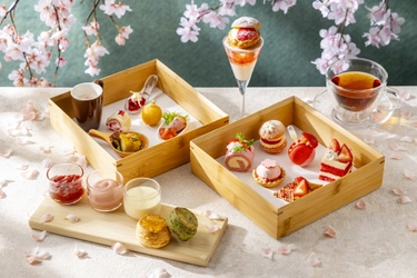 ヒルトン東京ベイ、春の訪れを告げる苺と桜の華やかな共演
『Strawberry x Sakura Afternoon Tea』を
3月18日（水）より開催