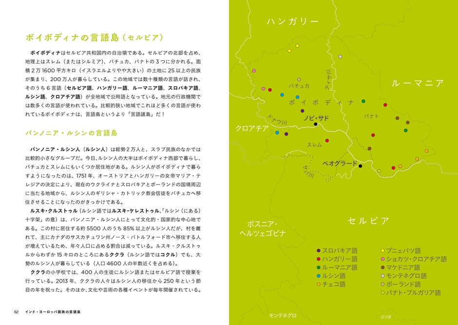 『あなたの知らない、世界の希少言語 世界6大陸、100言語を全力調査！』中面