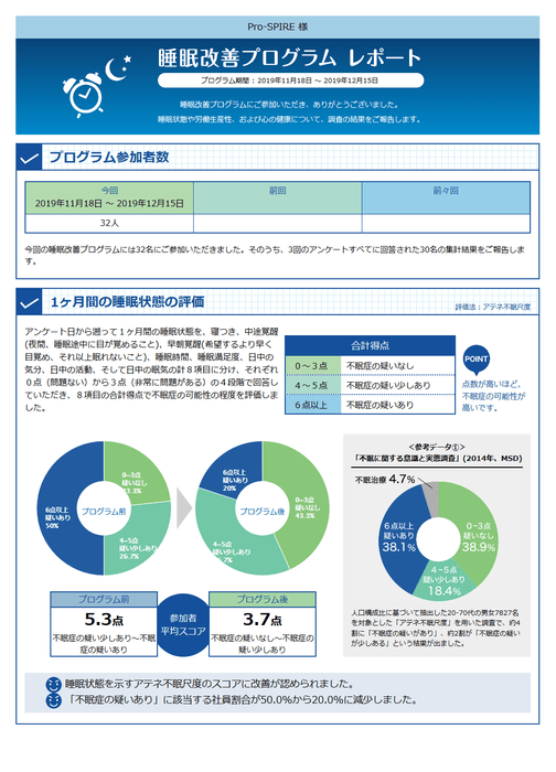 プログラム企業レポート