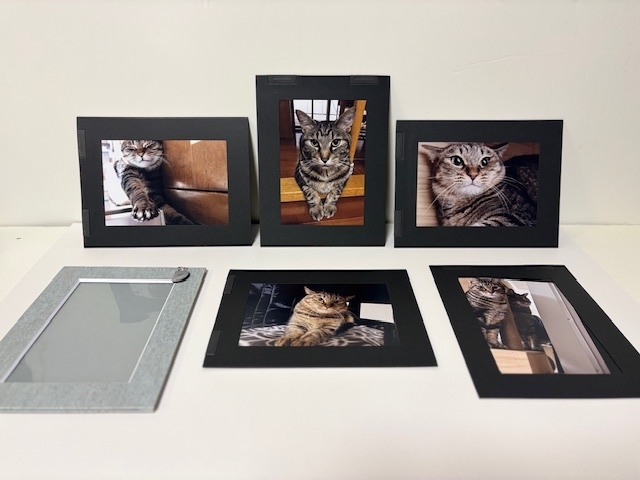 フォトフレーム+マグネット台紙5枚