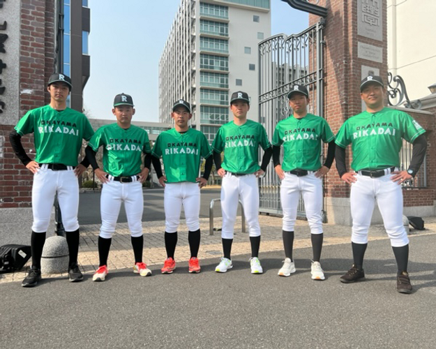 【岡山理科大学】硬式野球部がユニフォーム新調／２部昇格へ ...
