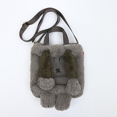 ROOTOTEコラボのスヌーピーふわもこ2WAYショルダートートバッグ