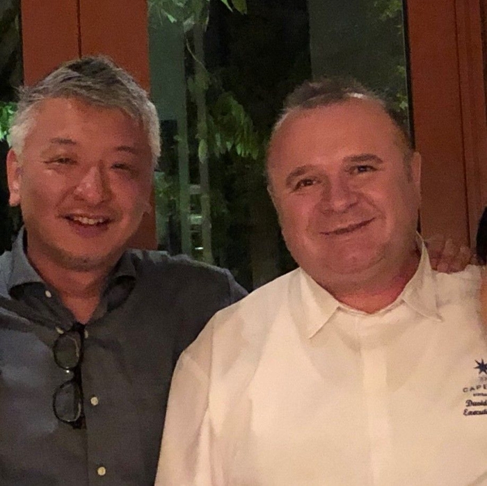 総料理長David Senia氏と