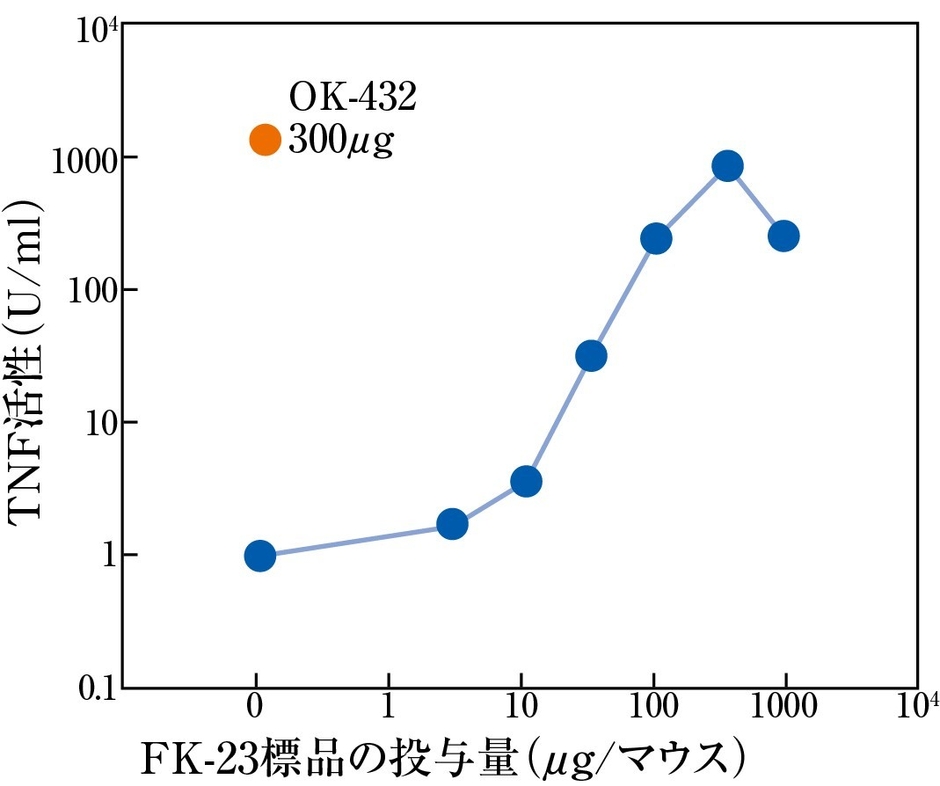 FK-23の免疫賦活作用