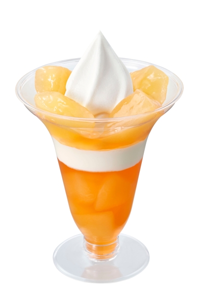 レッドメロンパフェ　画像