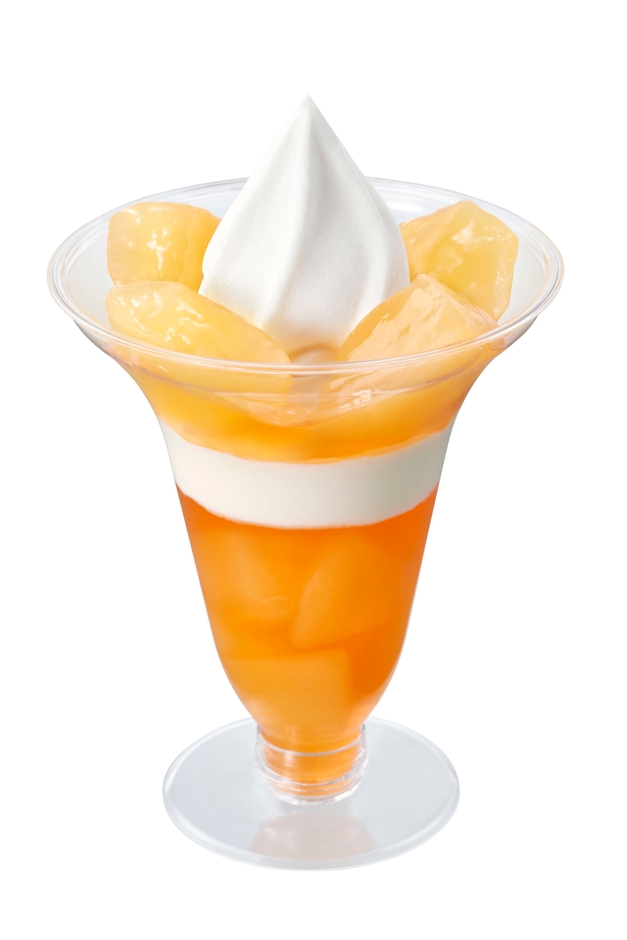 レッドメロンパフェ 画像