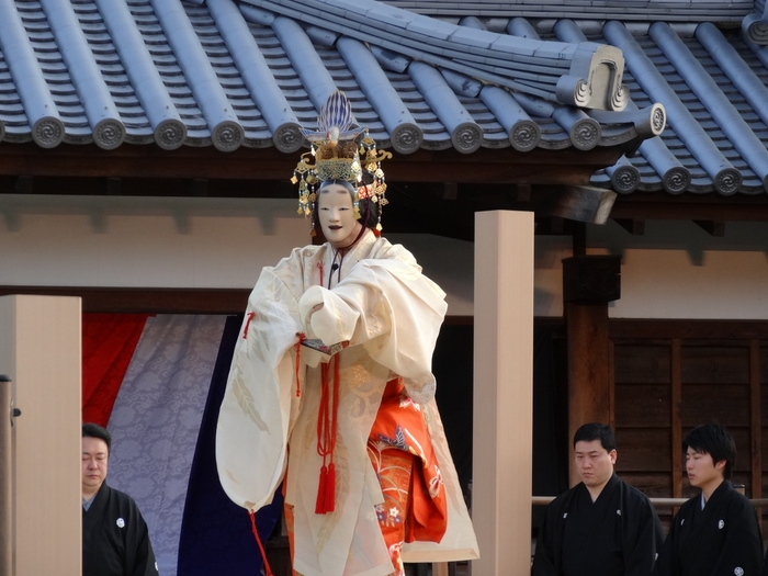 いけだ薪能 過去の様子1