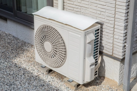 幅調整可能な簡単マグネット取付室外機カバーが 12月下旬発売