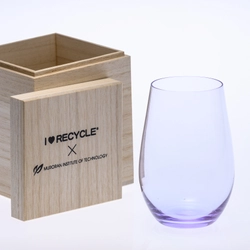 リサイクル商品の開発・販売をするマテックプロダクツが、 レアアースをリサイクルした世界に類を見ないグラス 「Re.Neo(リ・ネオ)」を限定販売！