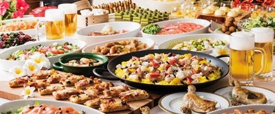 【食べ放題・飲み放題】 人気のライブキッチンに月替わりメニューも！ 宝塚ホテル「ビアガーデン2018」 2018年6月1日（金）より西館9階屋上にて
