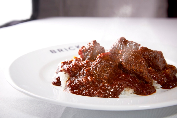 黒毛和牛三角バラカレー