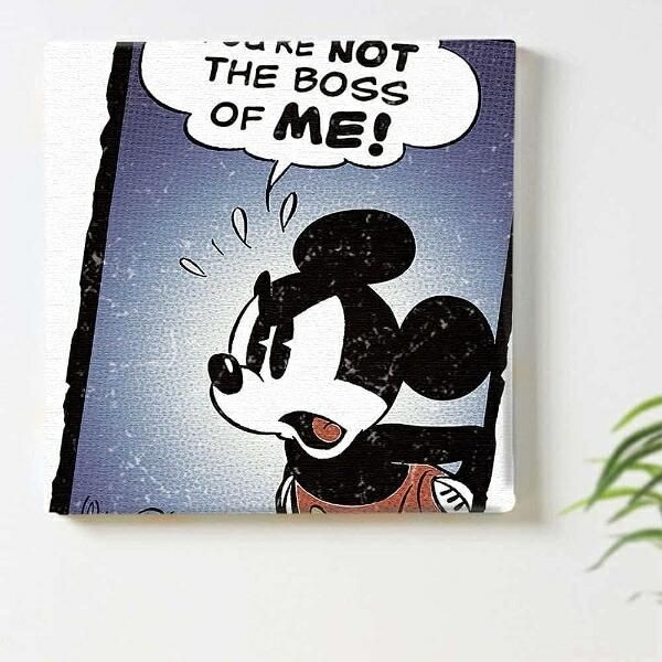 ミッキーのアートパネル