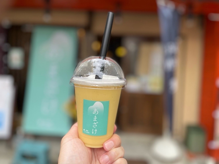 完熟マンゴーヨーグルトスムージー