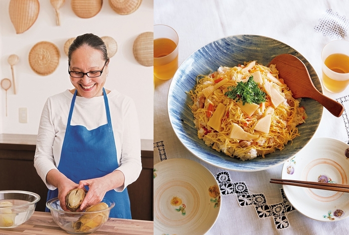 大庭英子さん:【春の定番/たけのこちらし】