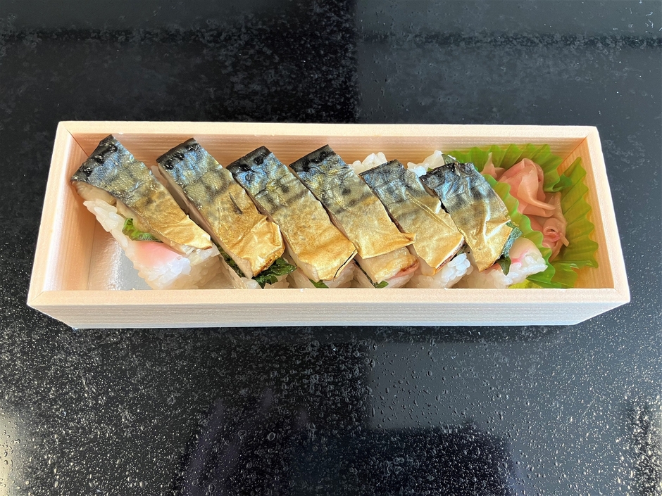 オプションの焼き鯖寿司