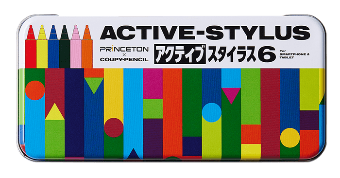 パッケージもクーピー柄のブリキ缶で再現